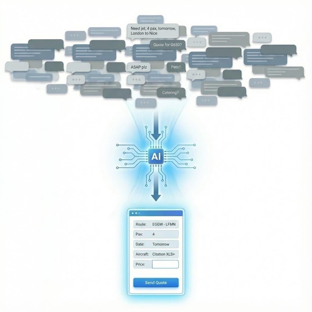 BluFlo sales flow illustration